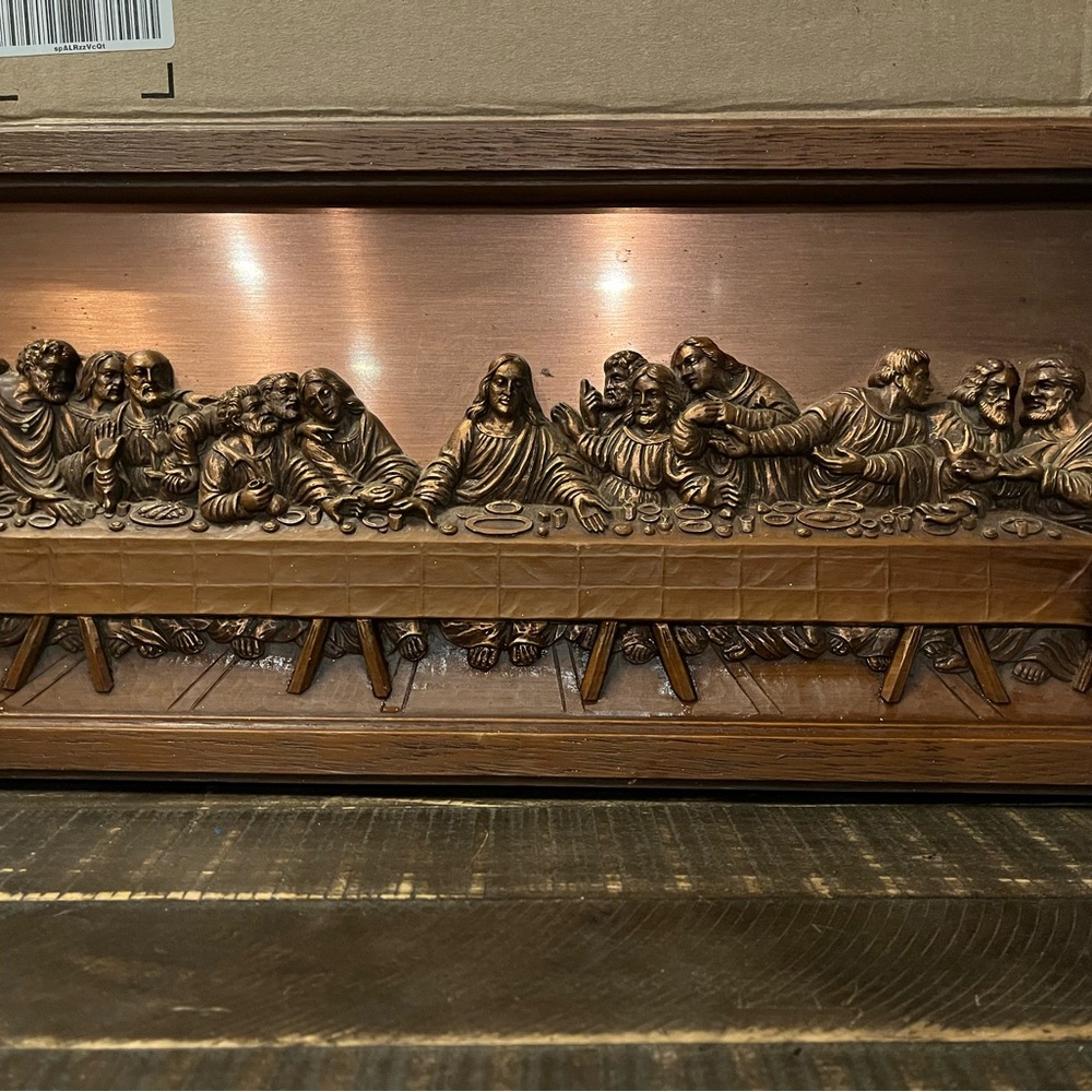 Bronze Last Supper Wall Art Decor
